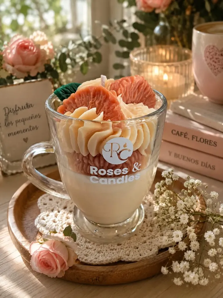 Vela de Toronja y Mandarina - Roses & Candles