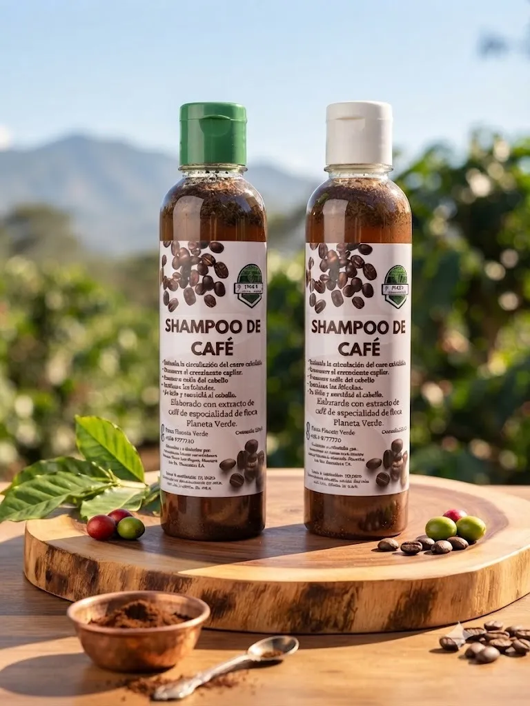 Shampoo de Café - Finca Planeta Verde